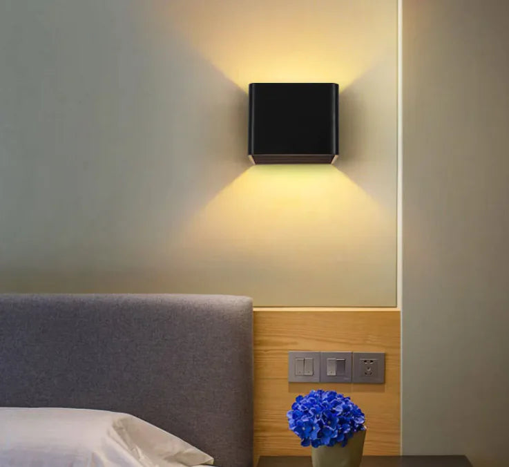 Modern Rechargeable Bedroom Wall Lamp