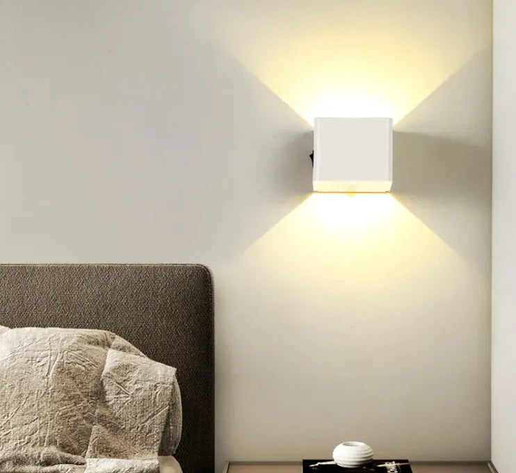 Modern Rechargeable Bedroom Wall Lamp
